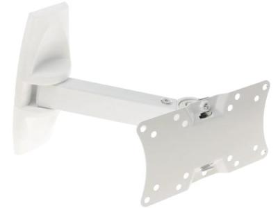 Кронштейн HOLDER LCDS-5063 белый (наклонно-поворотный) 19-32", до 30 кг
