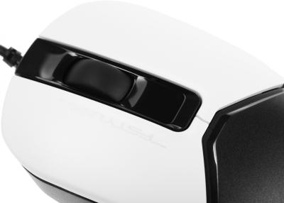 Мышь A4Tech Fstyler FM12 Panda белый/черный оптическая (1200dpi) USB (3but)