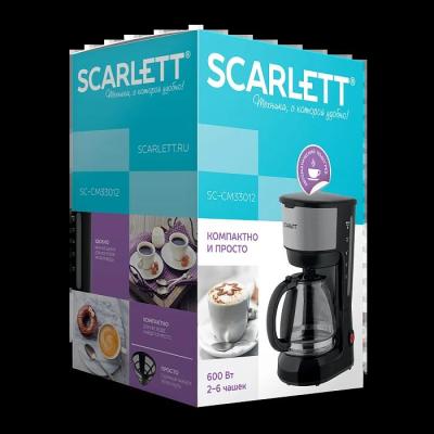 Кофеварка капельная SCARLETT SC-CM33012 черный