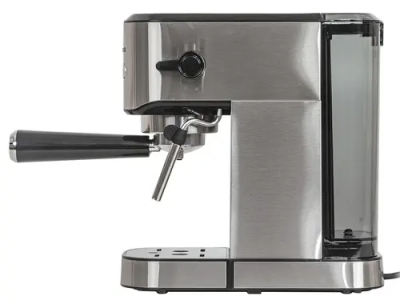 Кофеварка рожковая PIONEER CM108P черный (1350w /20 бар)