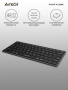 Клавиатура A4Tech Fstyler FX51 серый USB slim Multimedia (FX51 GREY)